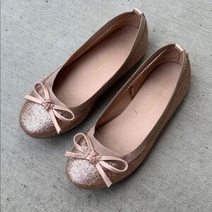 Falls Creek Glittery Pink Ballet Flats